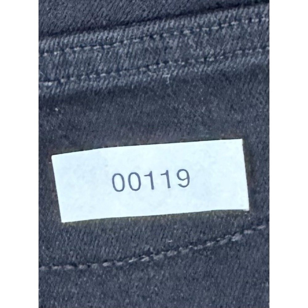 PAIGE Skyline Skinny Jeans Women's 27 Black Mid Rise Stretch Made in USA - Picture 15 of 15